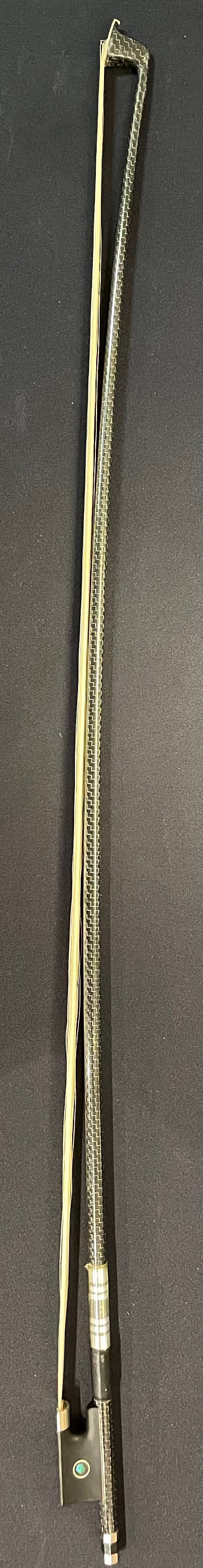 4/4 Violin Bow - WX3 Carbon Fiber Model 199