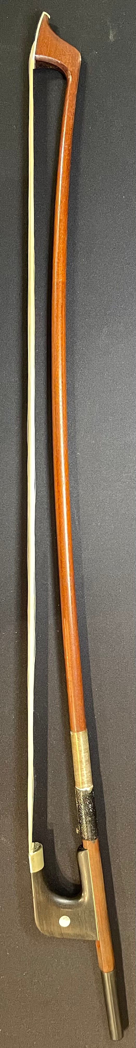 Full Size German Bass Bow - Ernst Heinrich Wood Model