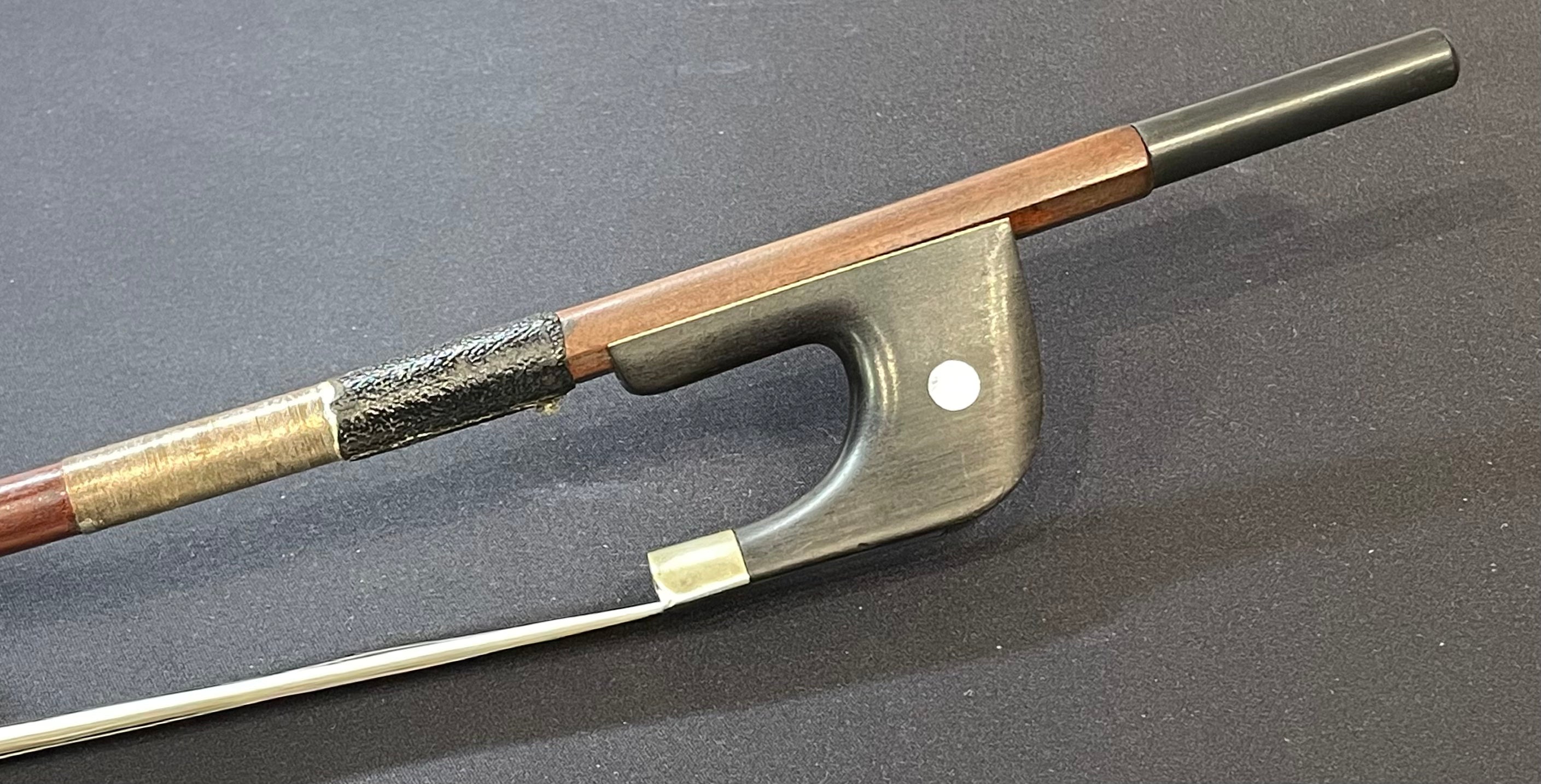 Full Size German Bass Bow - Ernst Heinrich Wood Model