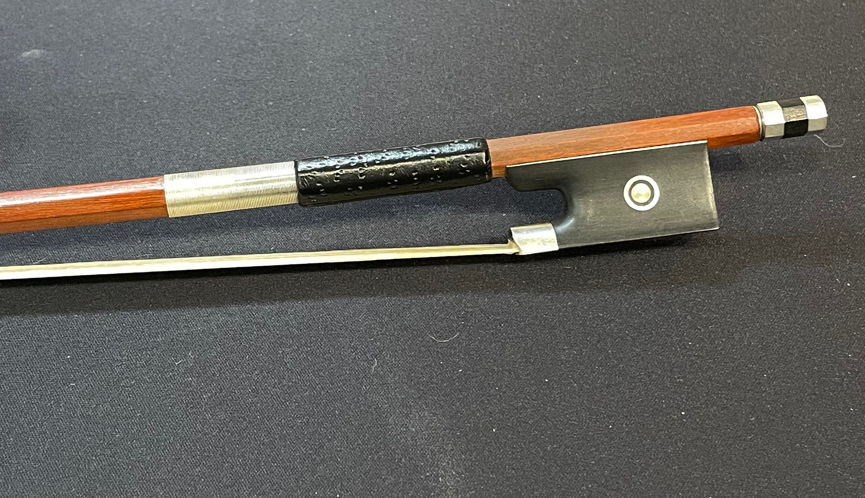 4/4 Violin Bow - H. R. Pfretzschner Original Wood Model