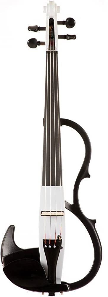 4/4 Electric Violin Outfit - Yamaha, Black and White Model
