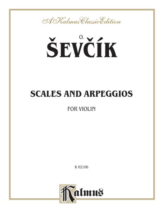 Sevcik Scales and Arpeggios for Violin