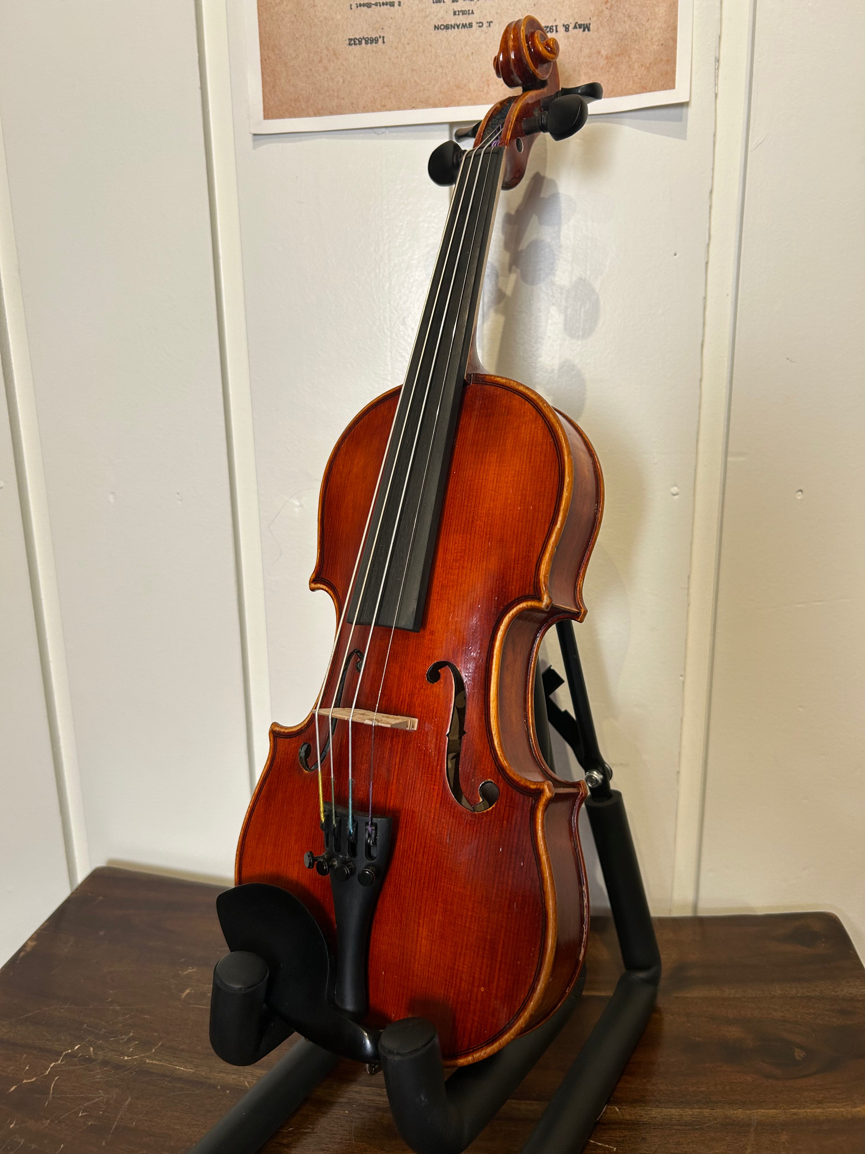 Starter 1/8 Violin Outfit