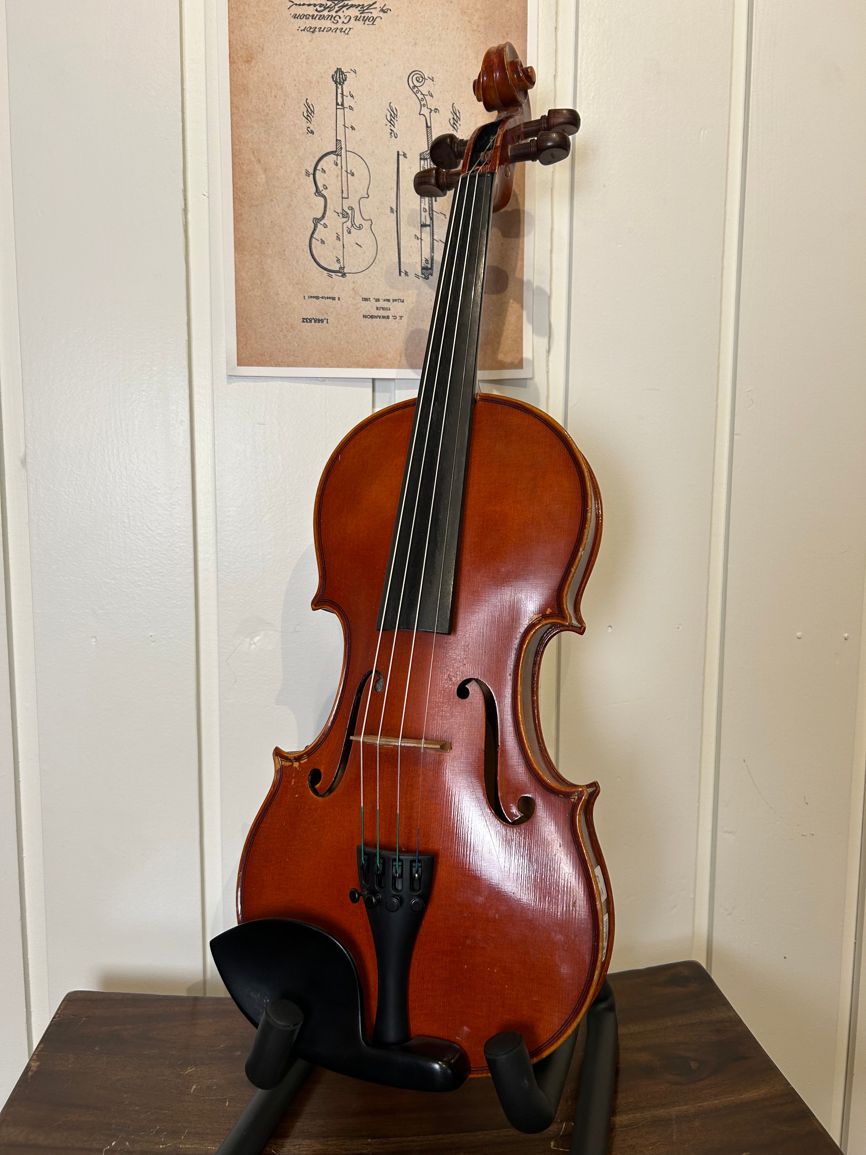 4/4 Violin Outfit - Ernst Heinrich Roth (Germany 1926)