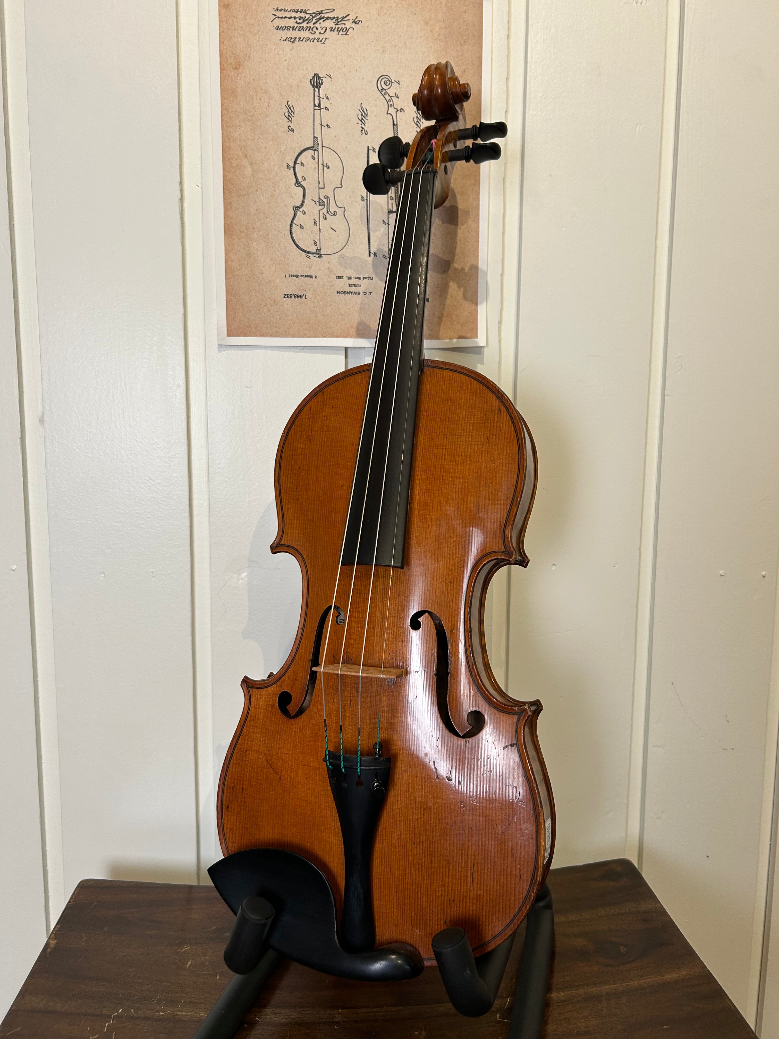 4/4 Violin Outfit - Andrea Verini (England 1891)