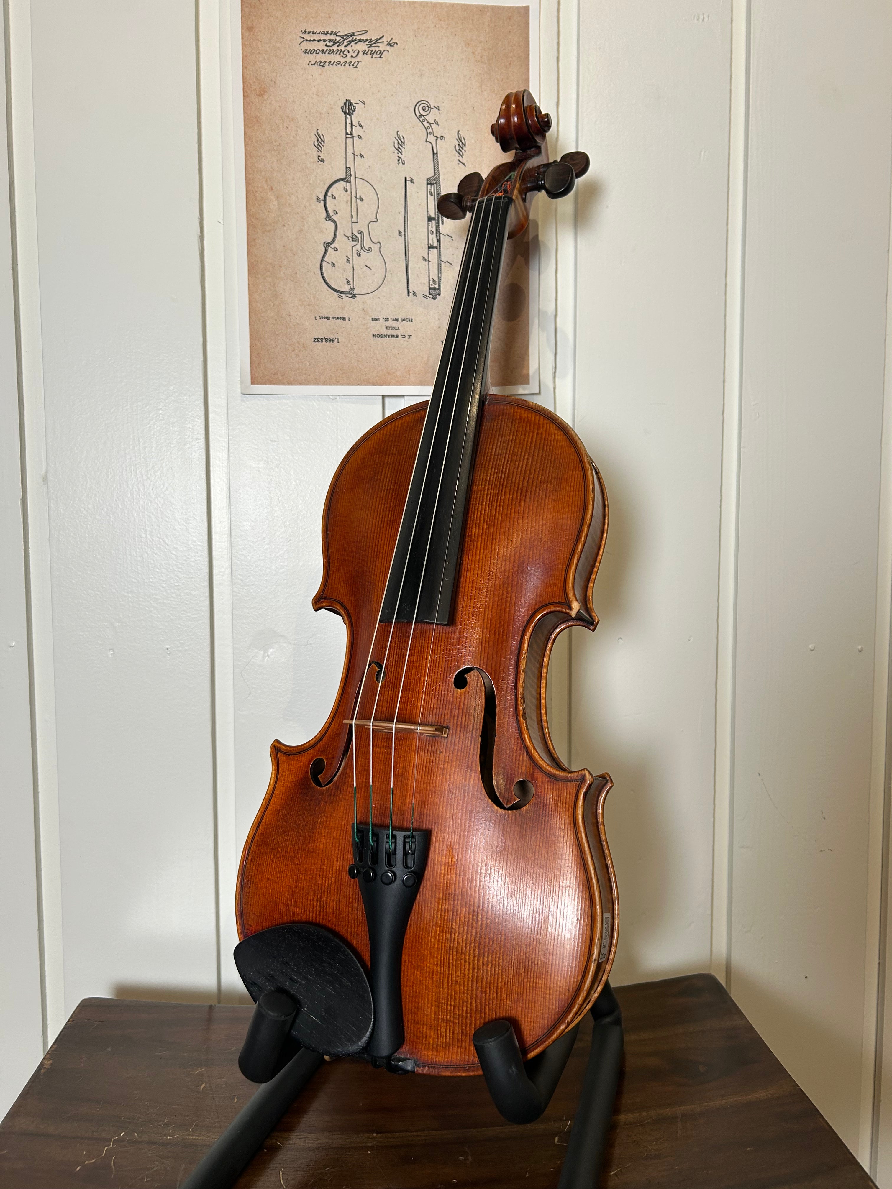 4/4 Violin Outfit - Charles Enel 1928