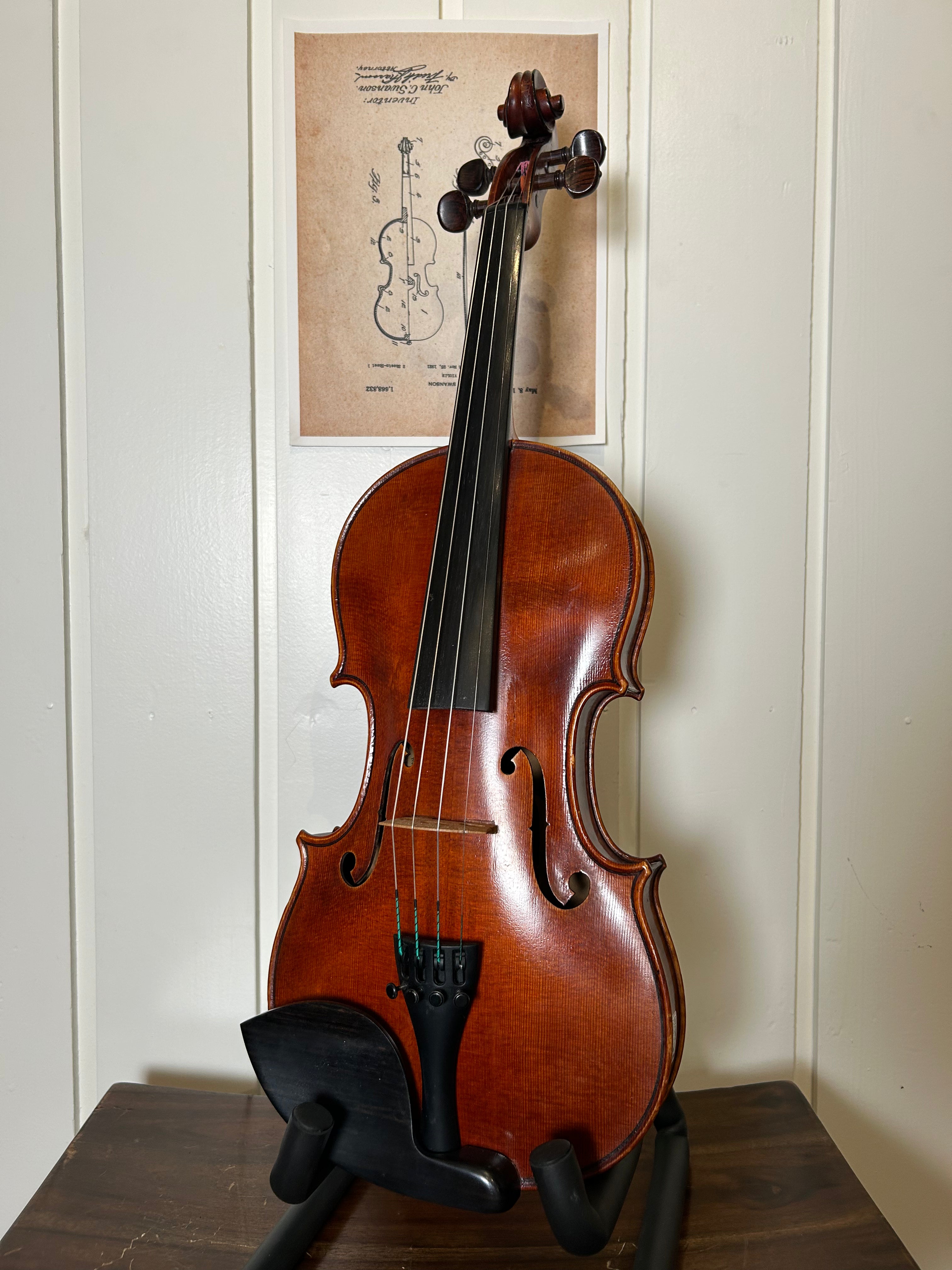 4/4 Violin Outfit - Charles Enel 1923