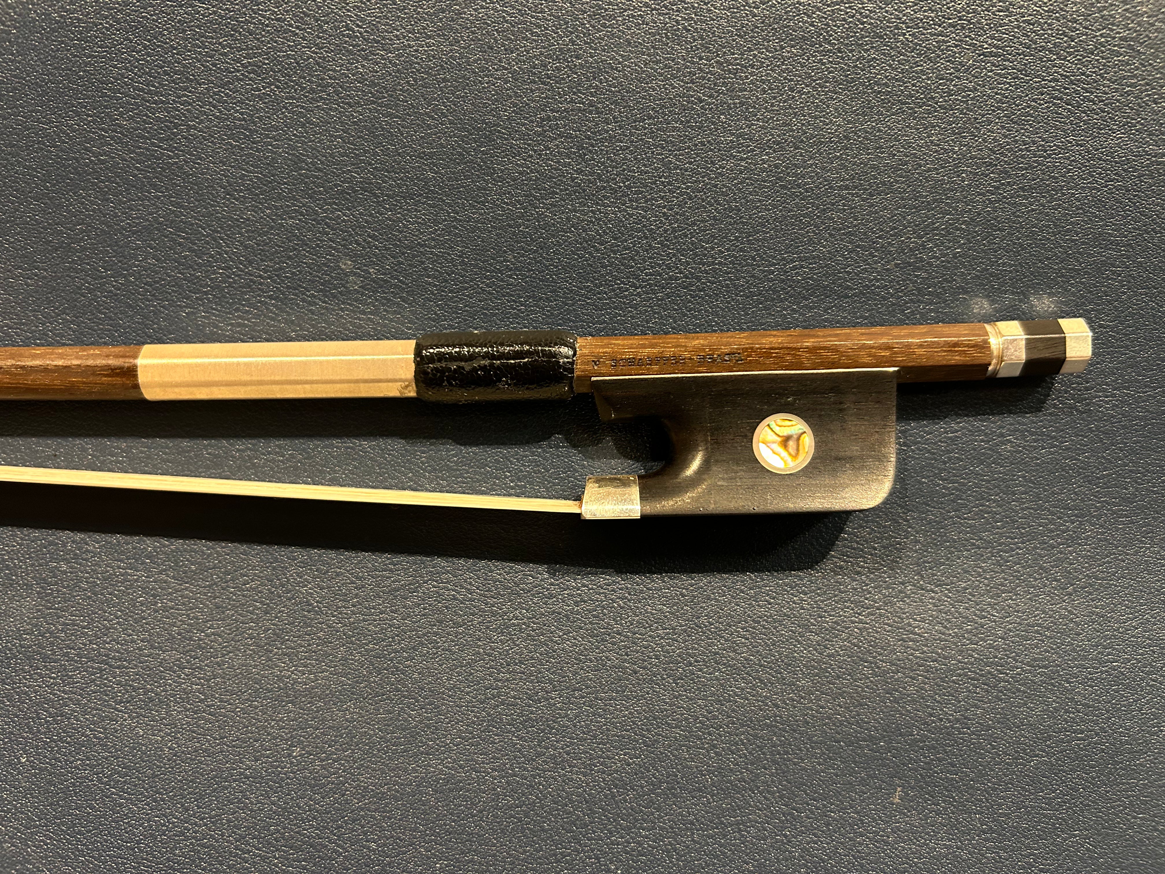 4/4 Cello Bow - V. Schaeffer Brasil Original, Wood