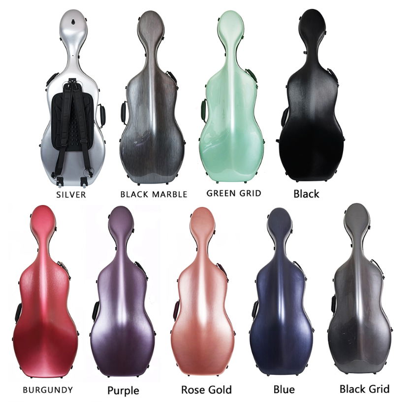 4/4 Cello Case - West Coast Polycarbonate Model