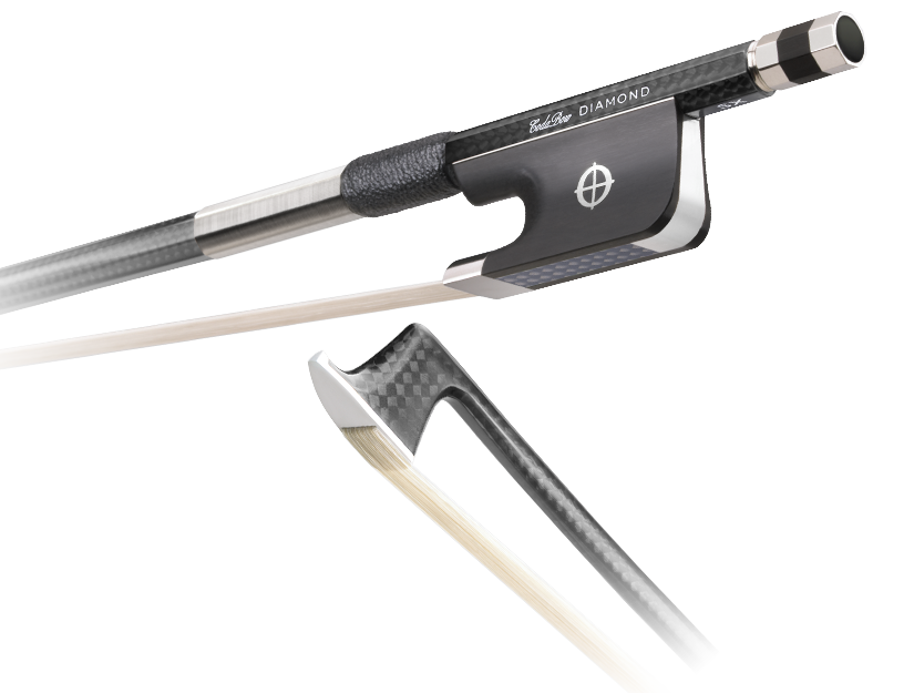 4/4 Cello Bow - CodaBow Original, Diamond SX Model, Carbon Fiber
