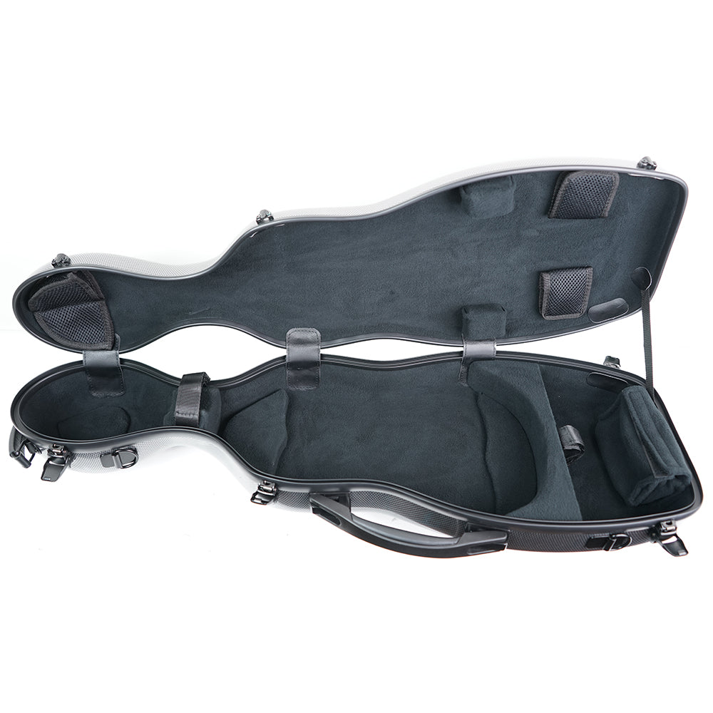 4/4 Violin Case - West Coast Polycarbonate Cello Shaped Model