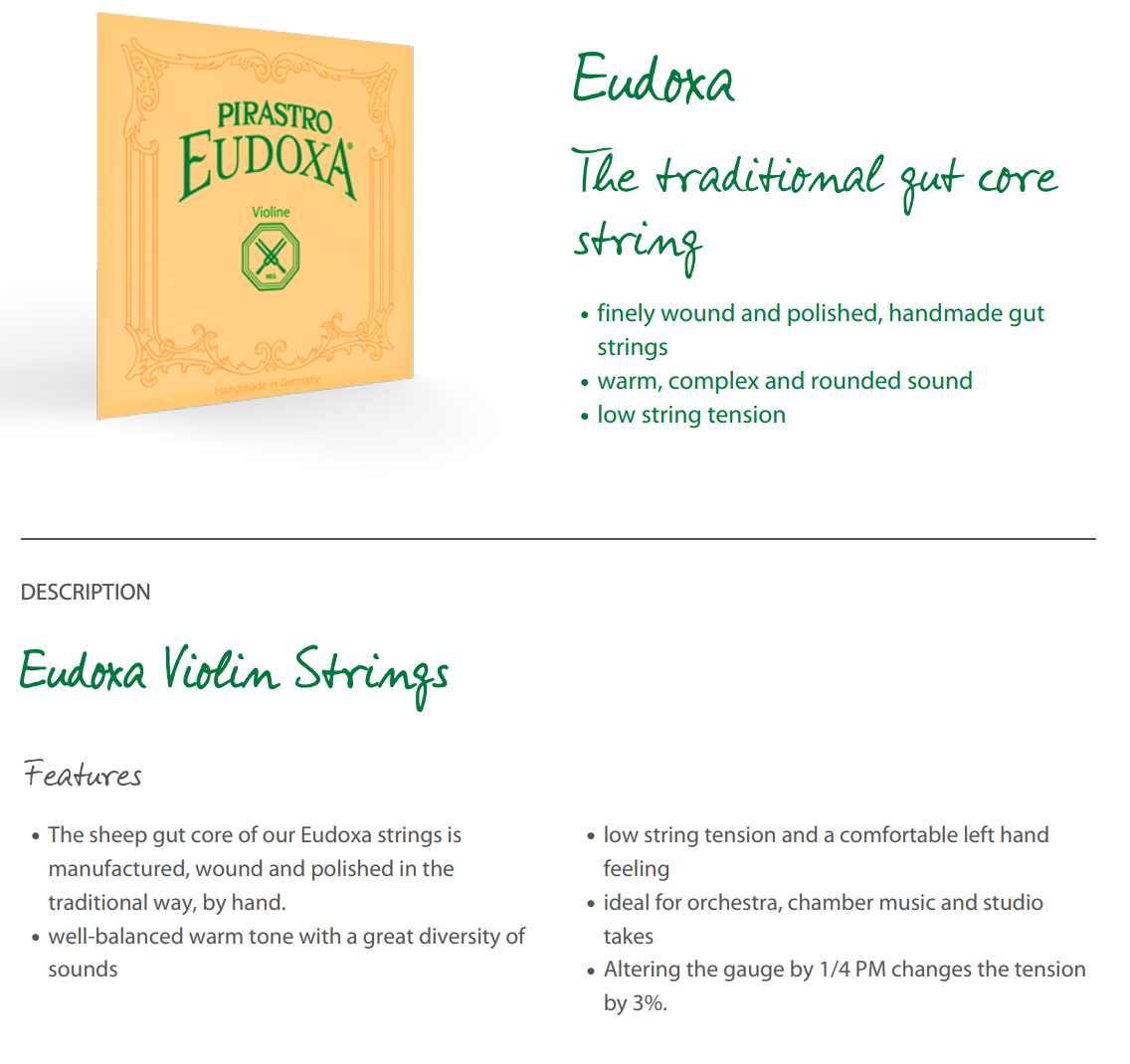 Pirastro - Eudoxa l Violin E String