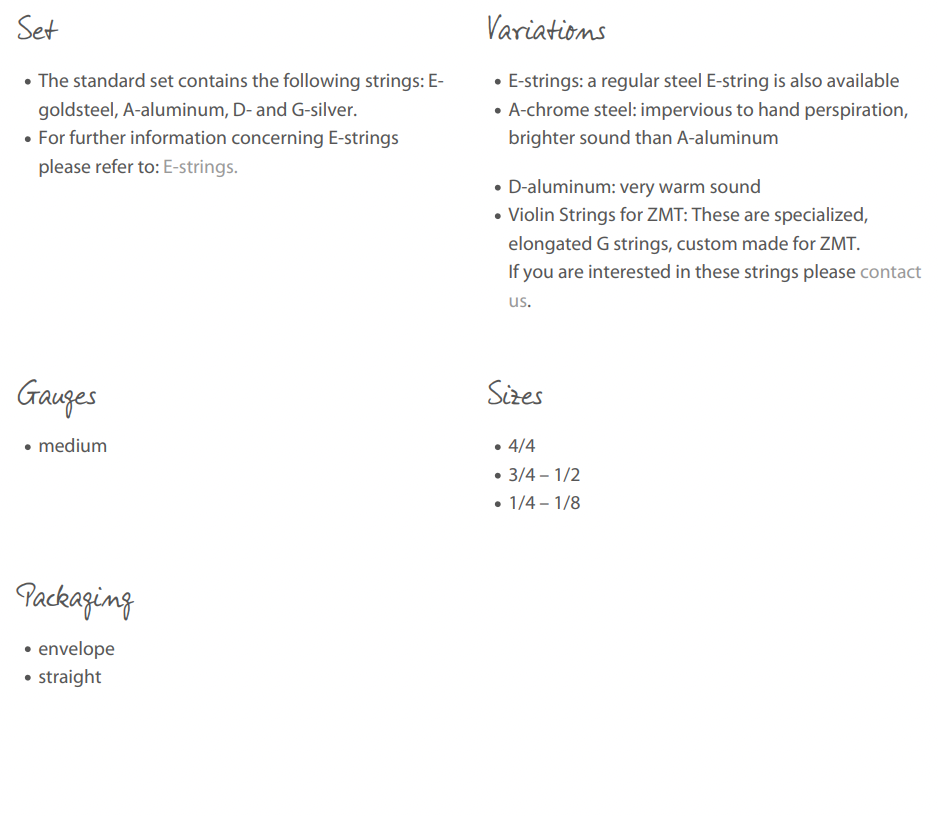 Pirastro - Obligato | Violin