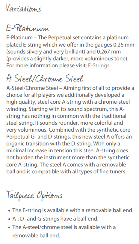 Pirastro - Perpetual | Violin