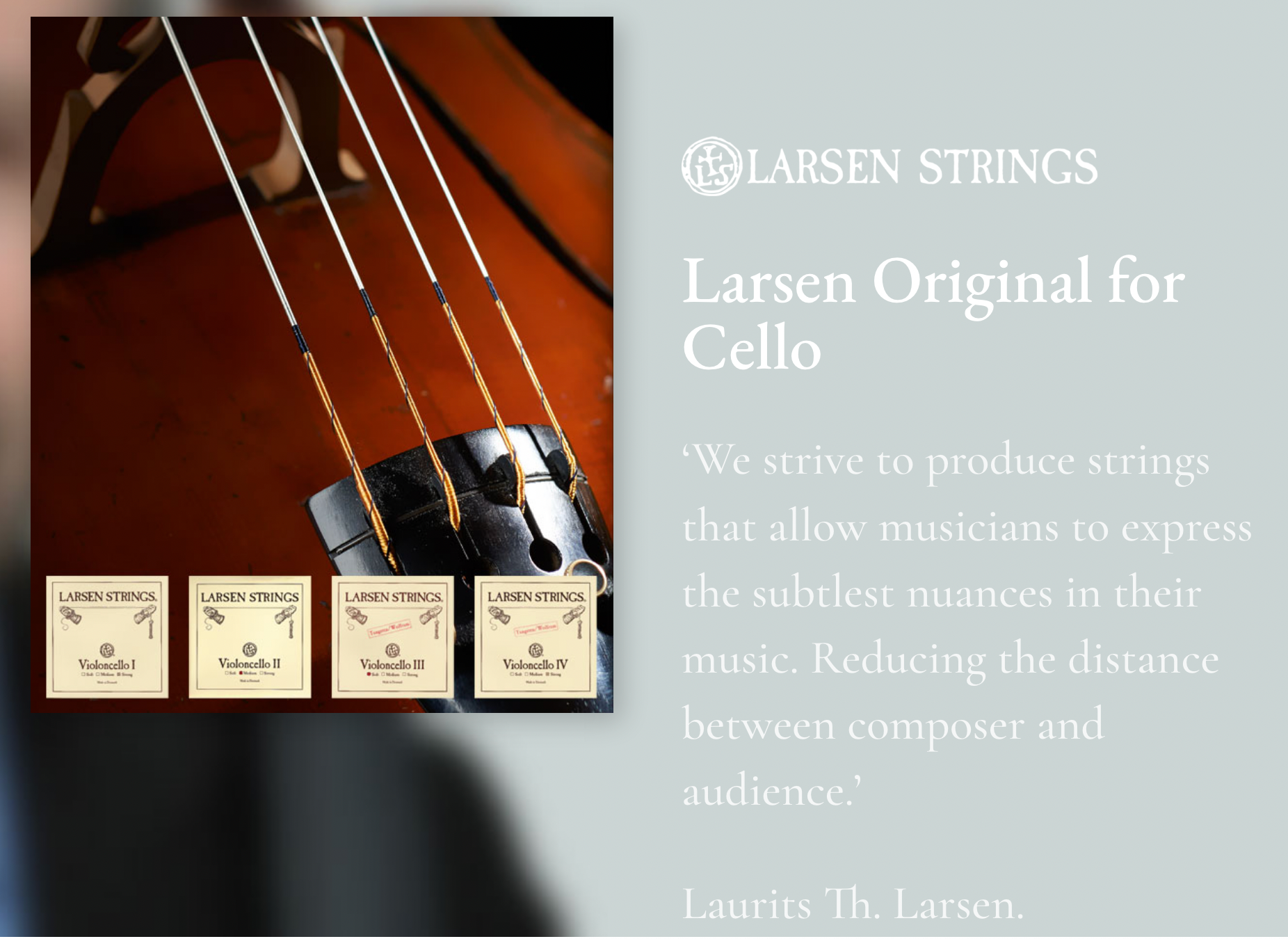 Larsen - Original | Cello
