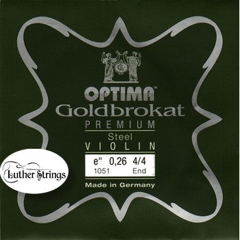 Optima - Goldbrokat | Violin E String