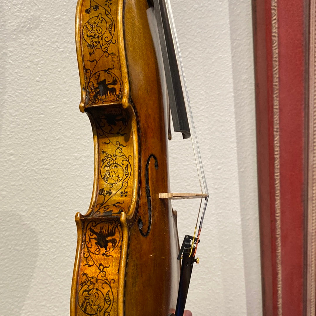 4/4 Violin Outfit - Decorative Inlay