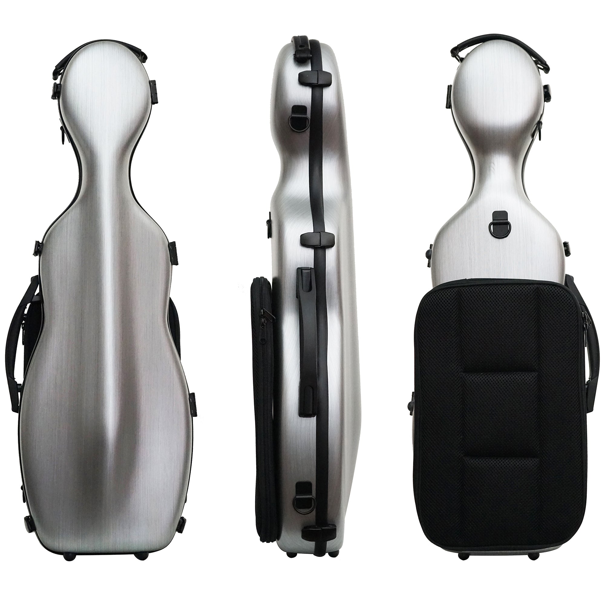 4/4 Violin Case - West Coast Polycarbonate Cello Shaped Model