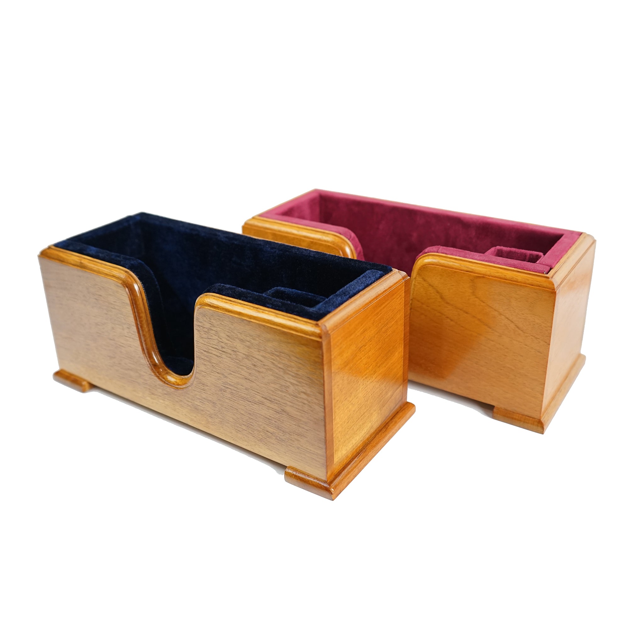 Wooden Violin Cradle with Bow Holder