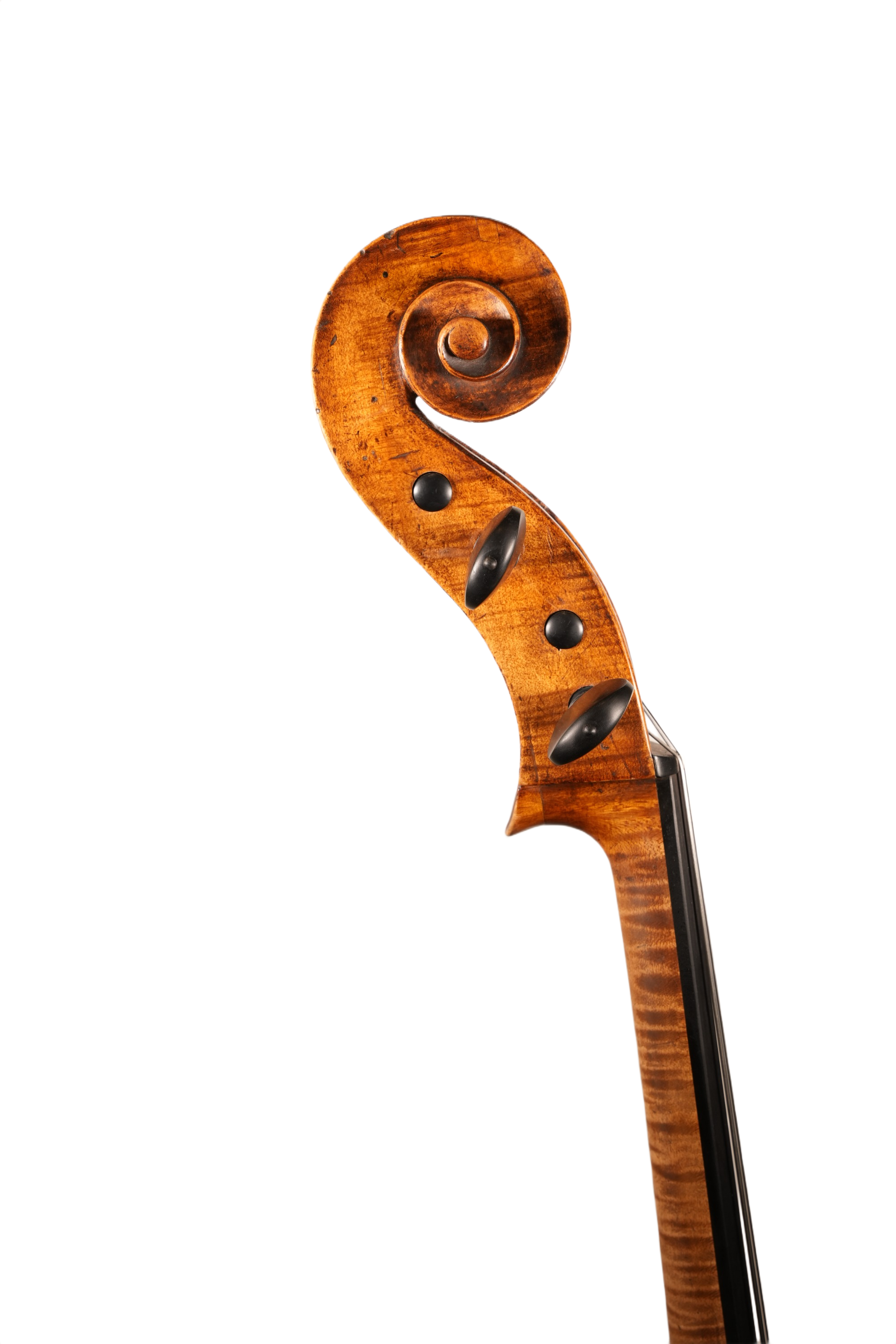 7/8 Cello Outfit - 18th Century Unlabeled English Cello