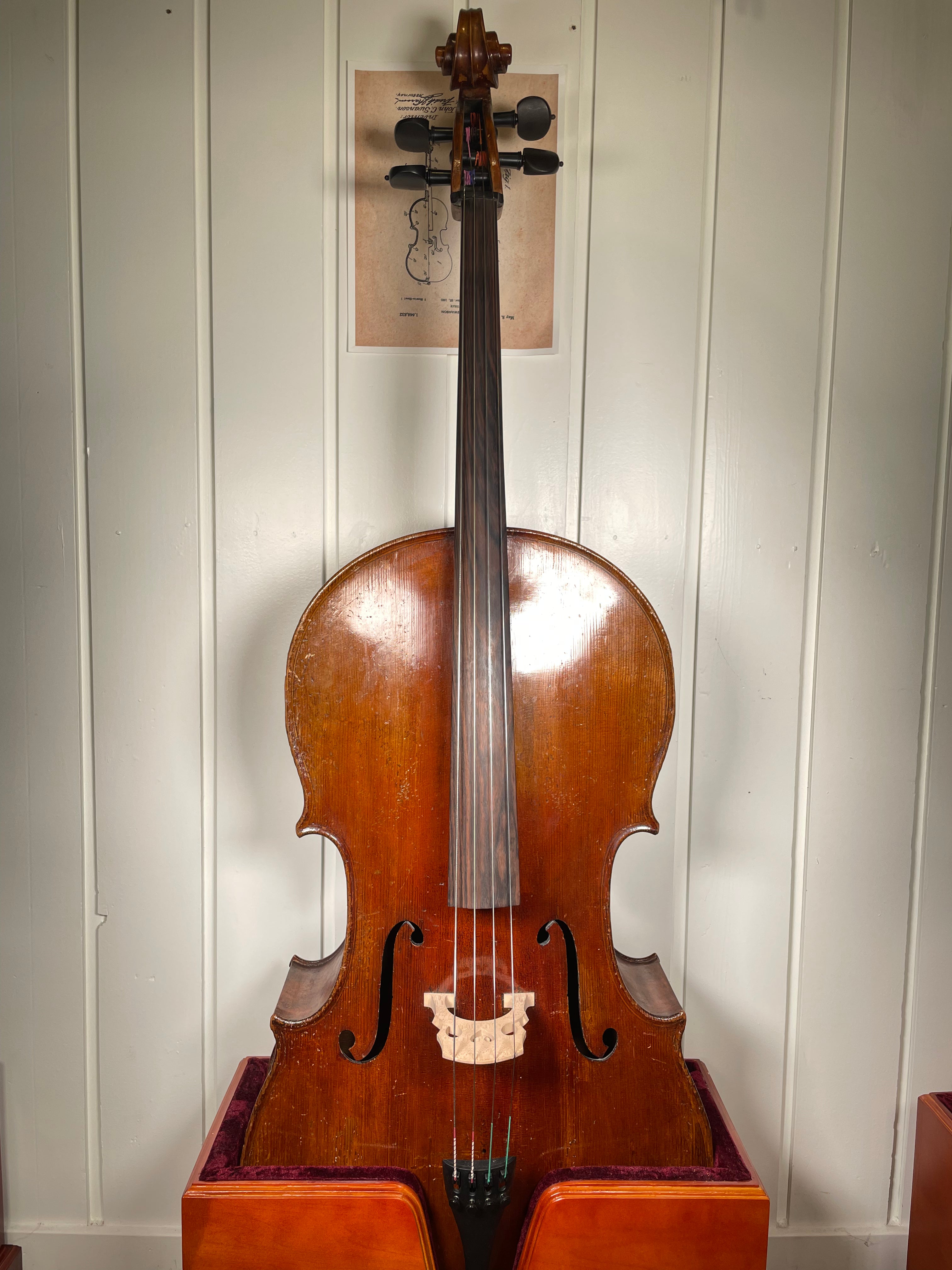 4/4 Cello Outfit - Stradivarius Copy 1736